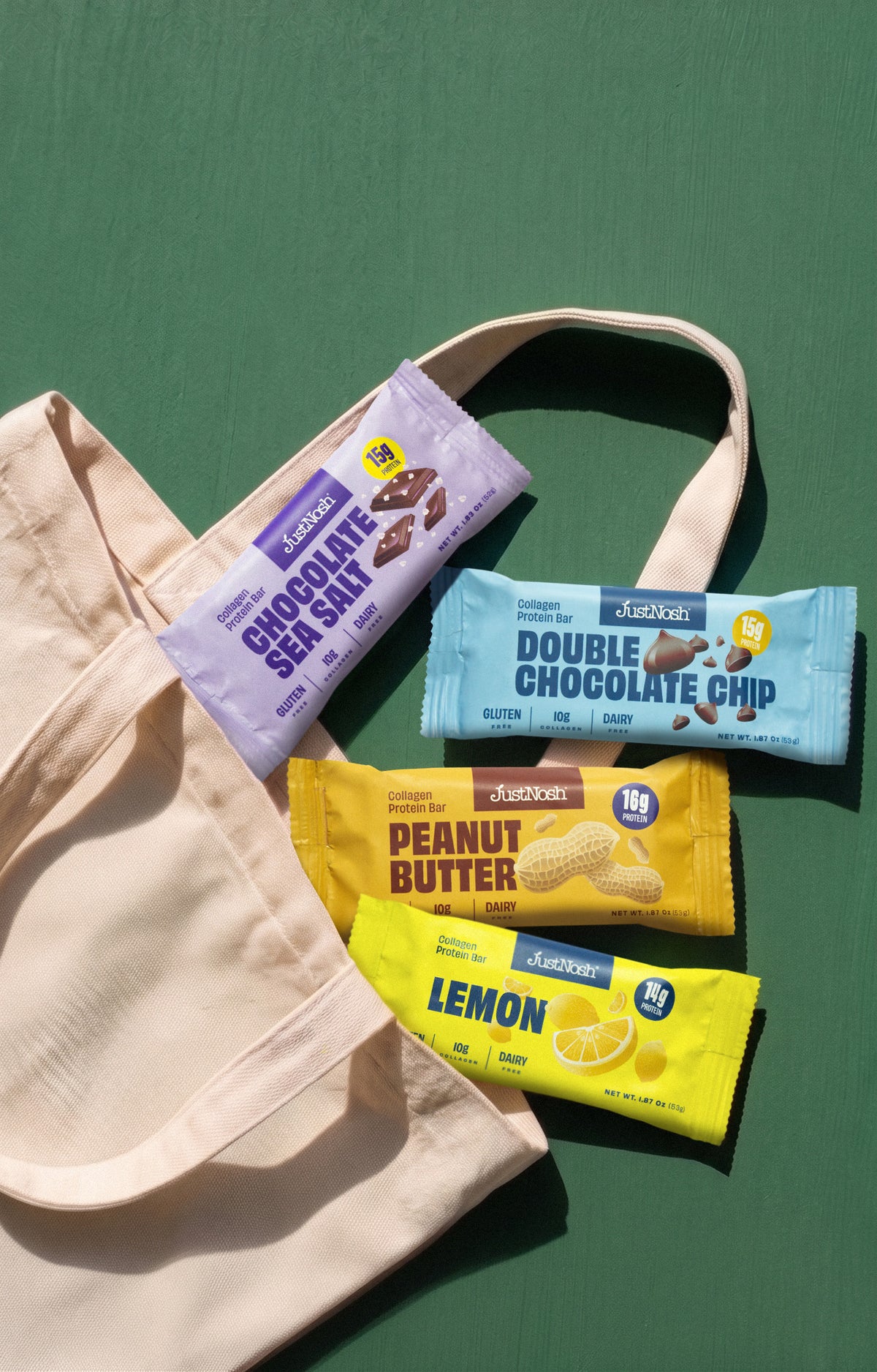 JustNosh protein bars